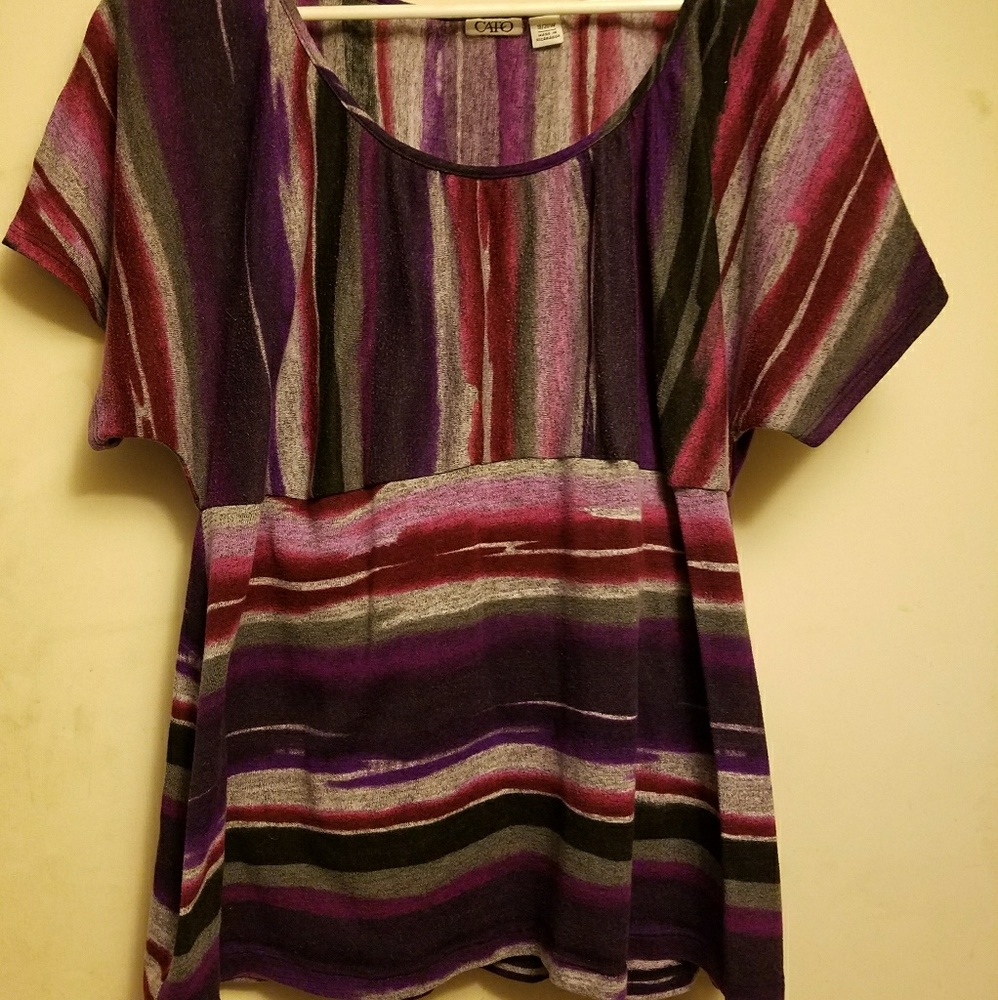 Striped Empire Blouse