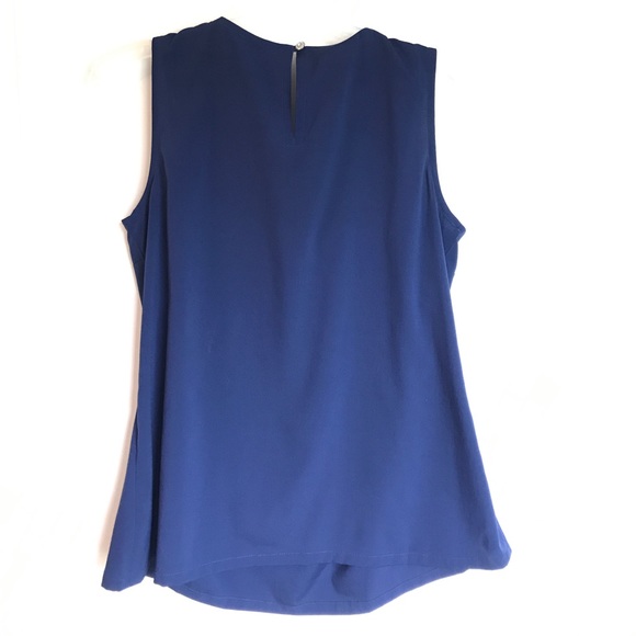 Tommy Hilfiger Royal/Navy blue beaded top - Picture 4 of 4