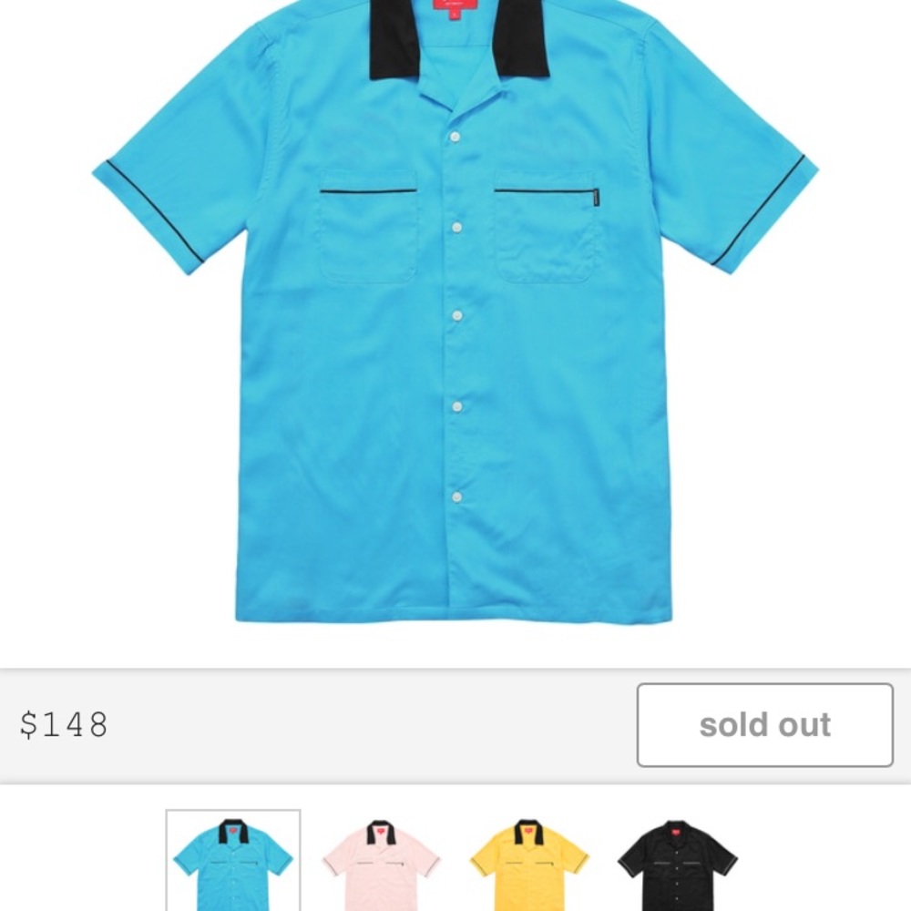 Supreme playboy button up size large!