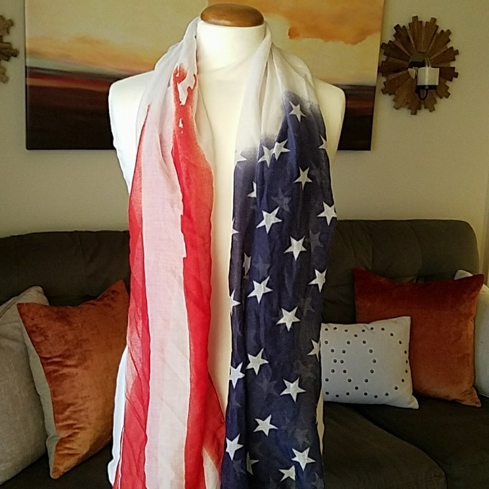 American Flag Scarf 🇺🇸🇺🇸🇺🇸