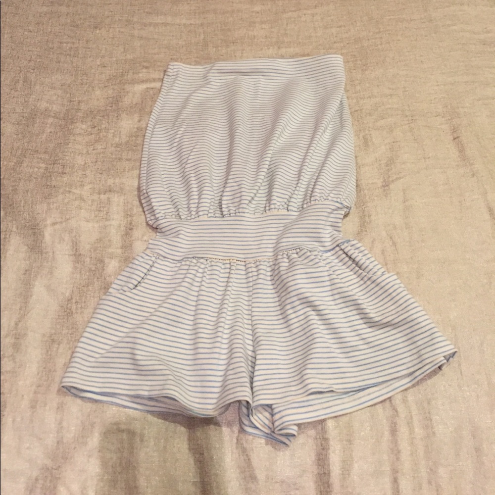 Striped romper