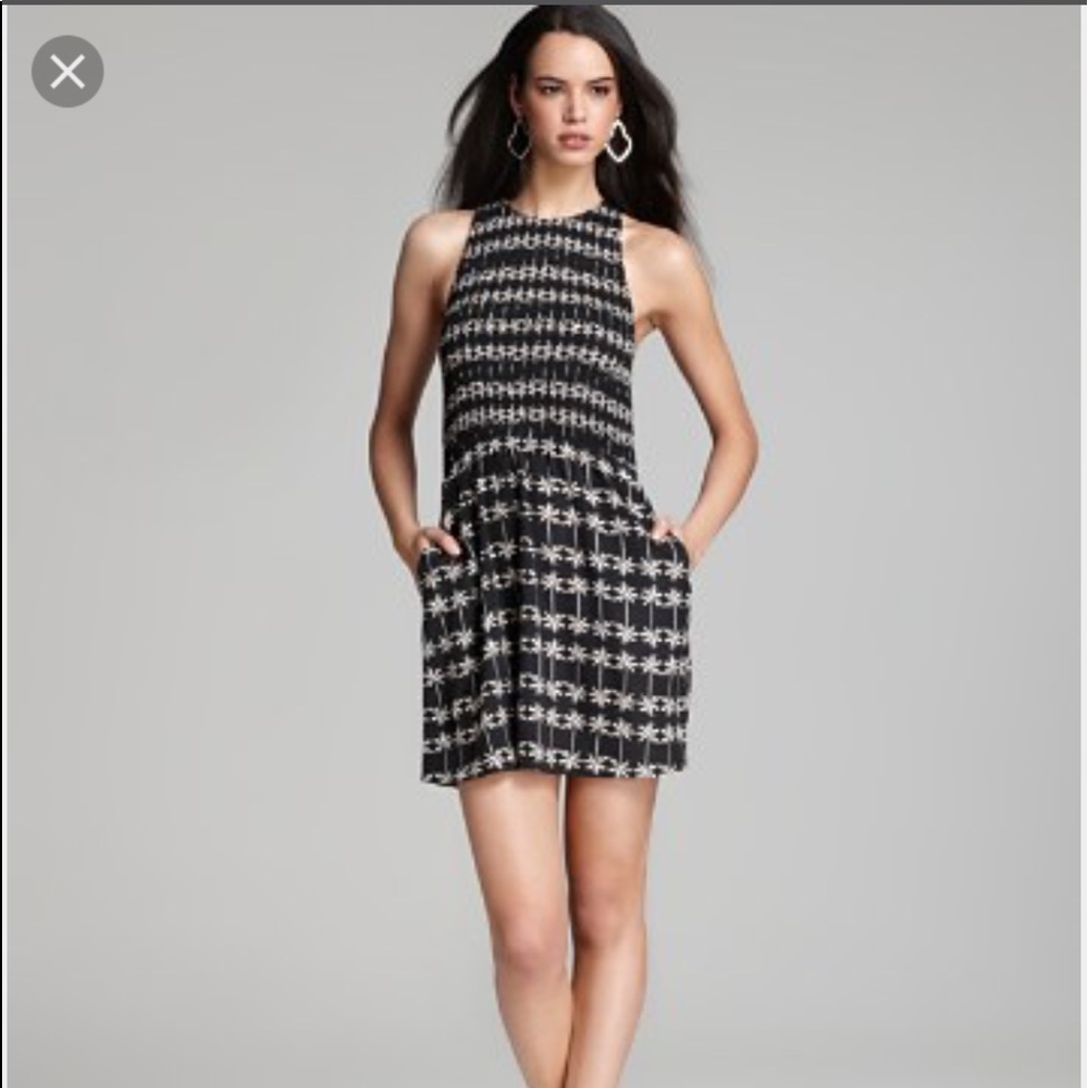 dV Dolce Vita Maria Claire palm tree mini 👗 Sz XS
