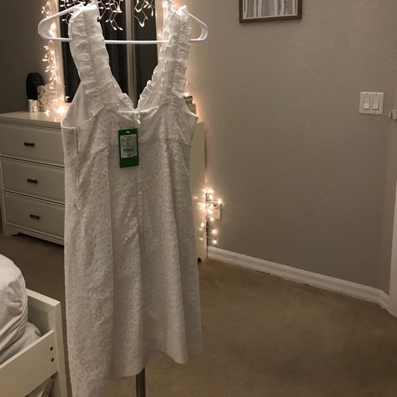 Lilly Pulitzer Paisley Lace Resort White Dress - Picture 2 of 3