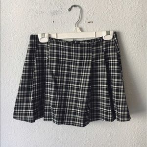 Plaid skirt