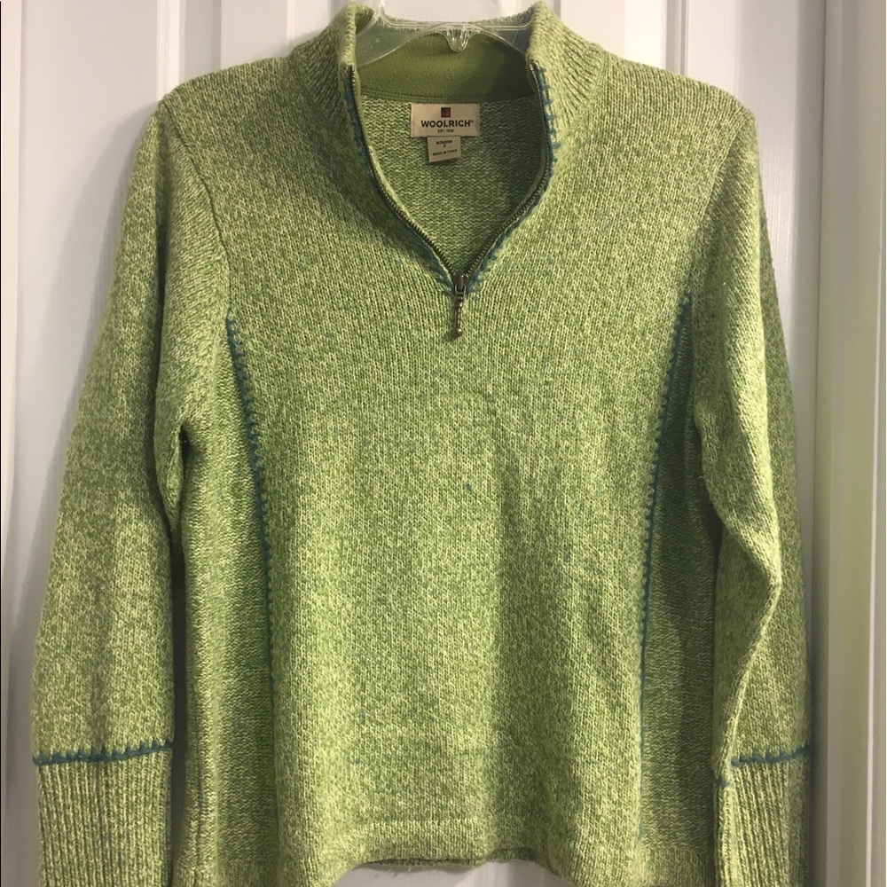 Woolrich women's quarter zip pullover