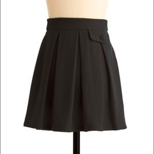 ModCloth Picnic and Choose Skirt in Black