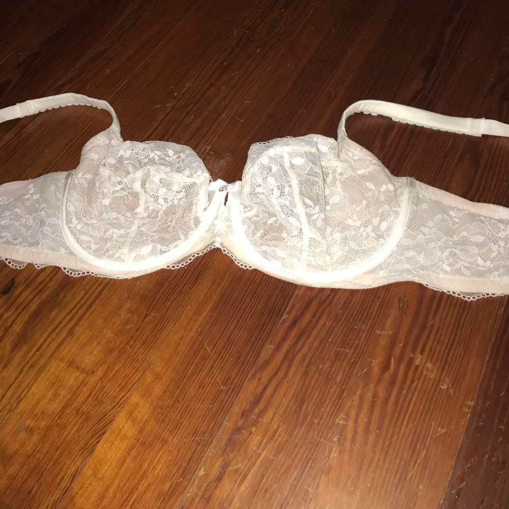 White Victoria's Secret Unlined Demi Bra