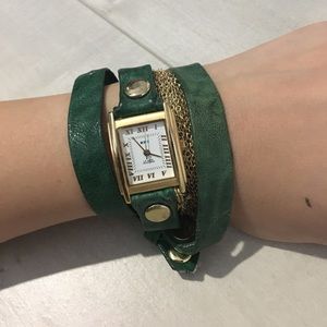 Genuine La Mer wrap around bracelet watch