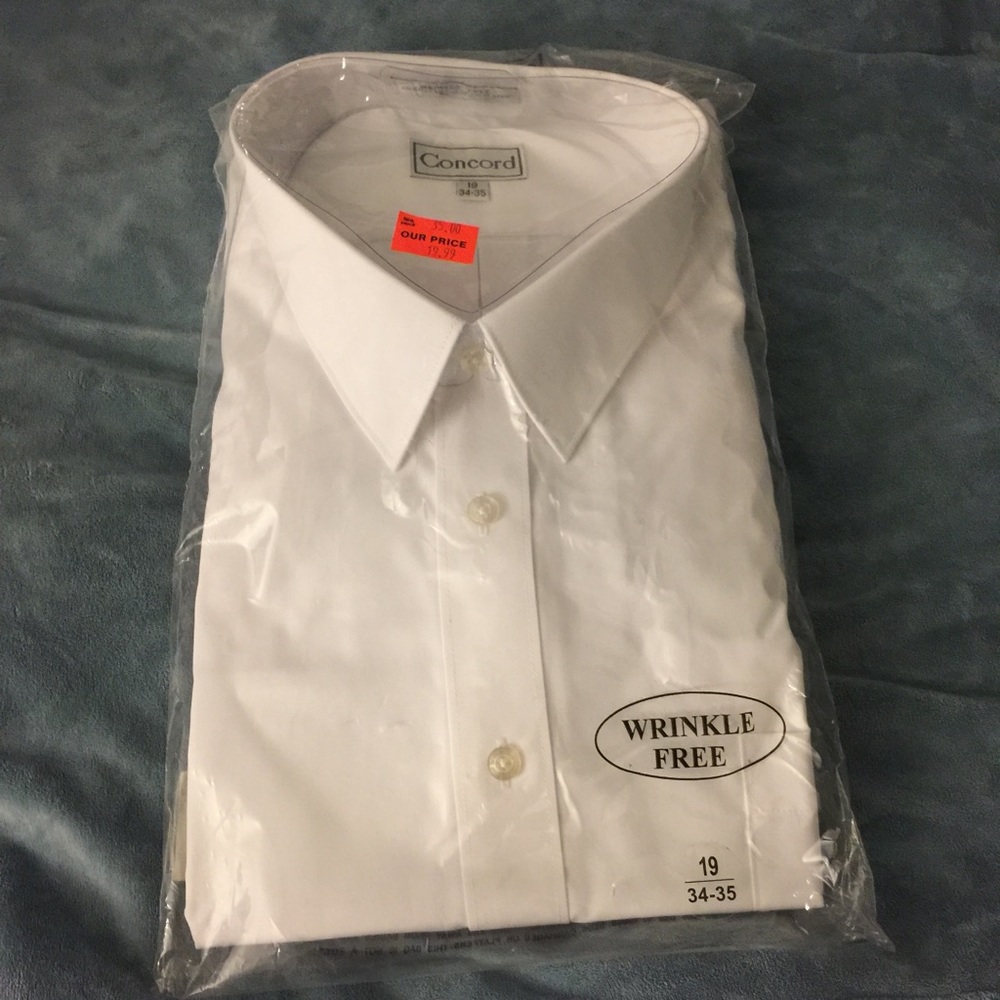 Men's White Dress Shirt