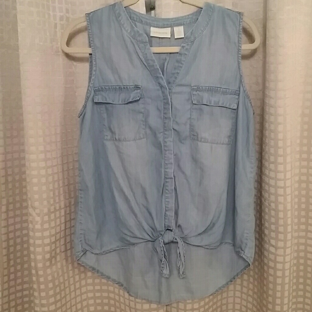 Chico's denim top