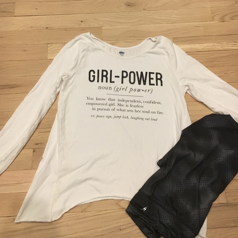 Girl Power Long Sleeve Tee