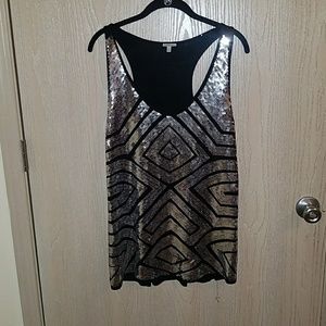 Sequined Razorback Shirt