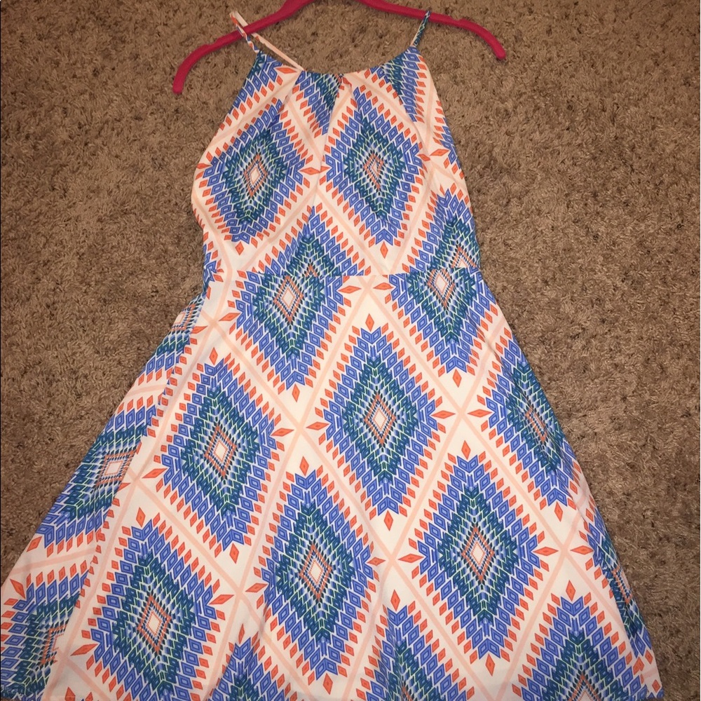 Game day dress! Orange and Blue!