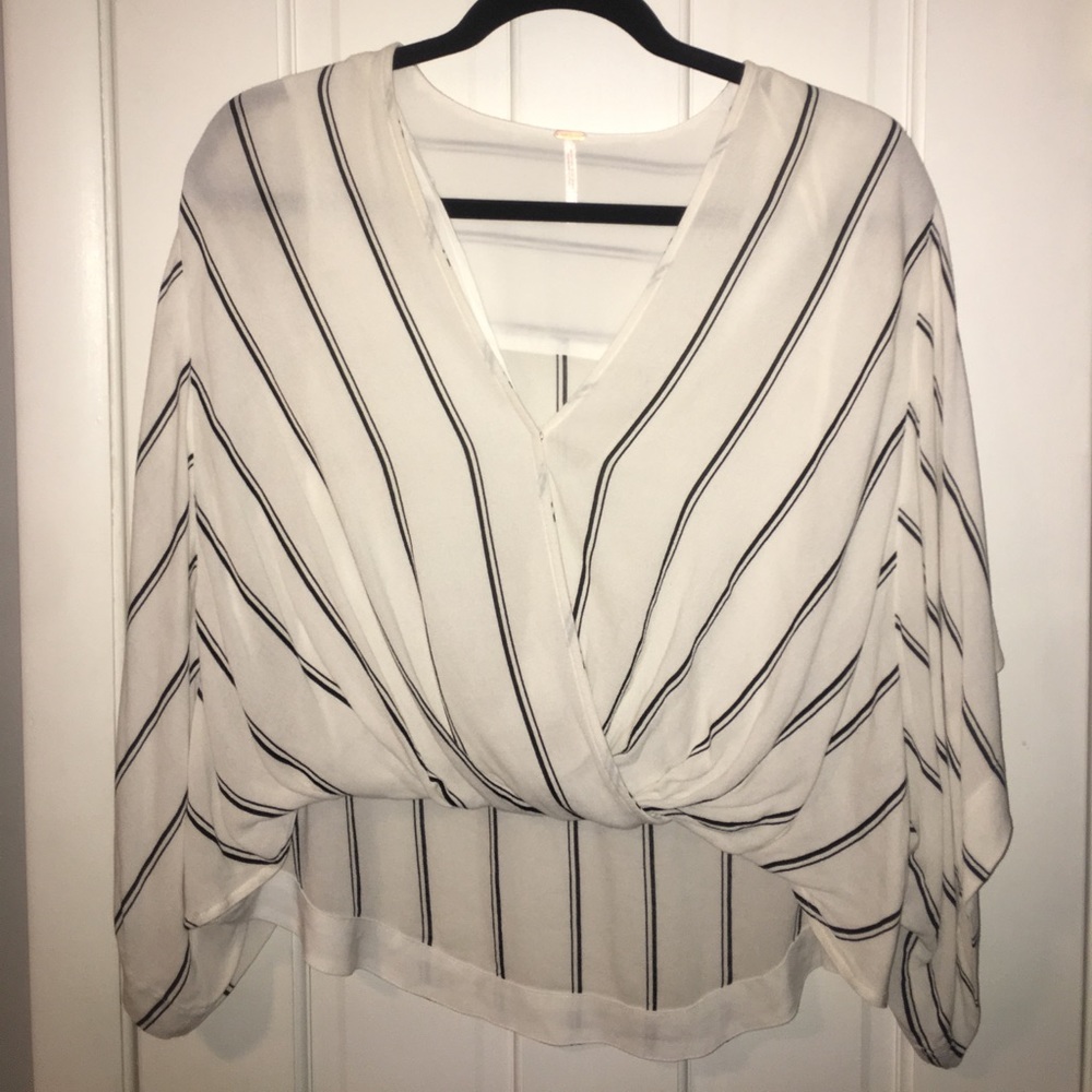 Free people striped blouse