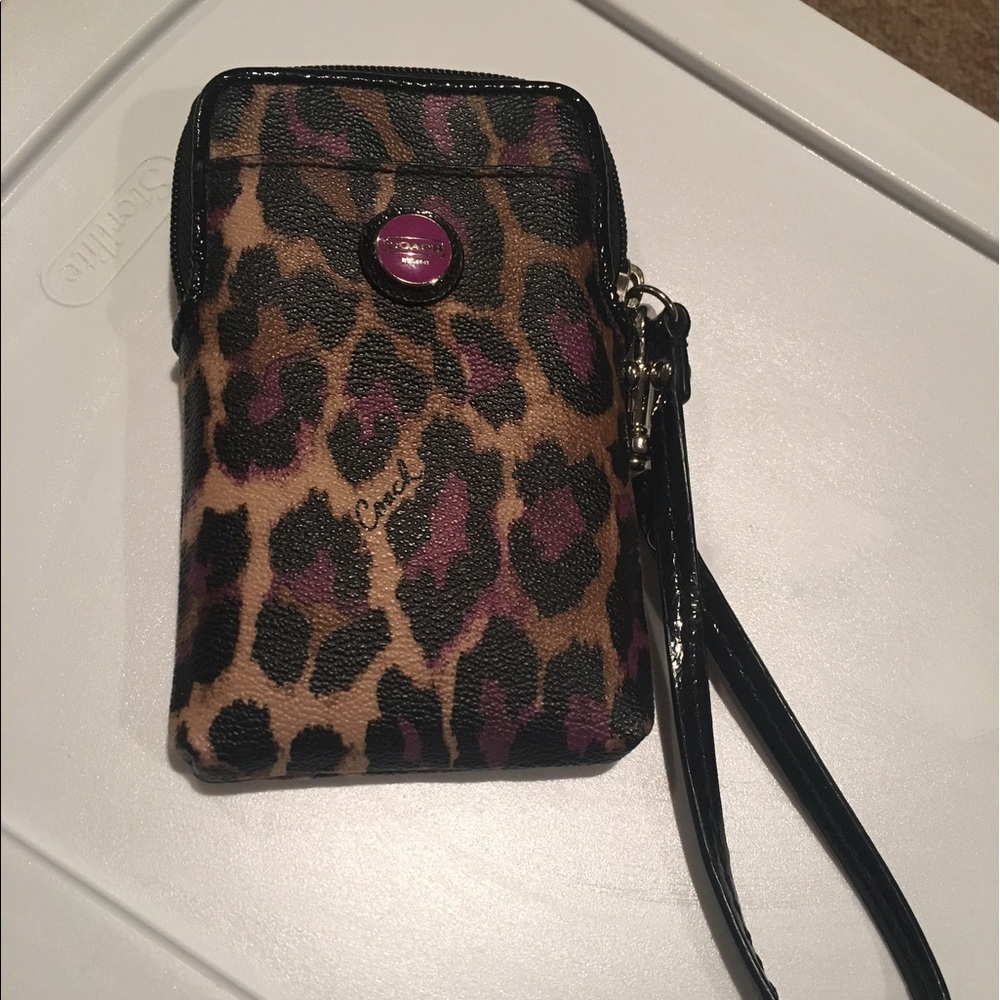 Coach wristlet