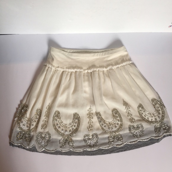 Free People bead Skirt - Picture 3 of 10