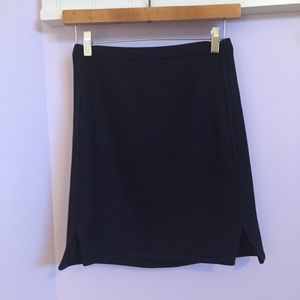 Black JCrew Wool Skirt