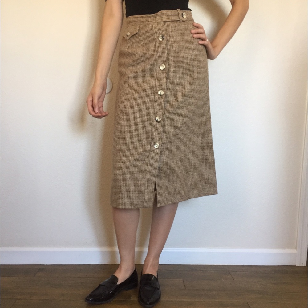Tweed Skirt
