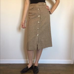 Tweed Skirt