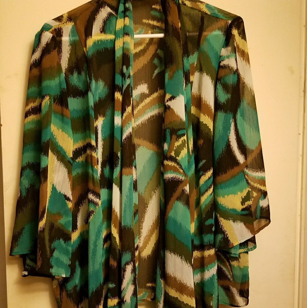 Abstract Cardigan