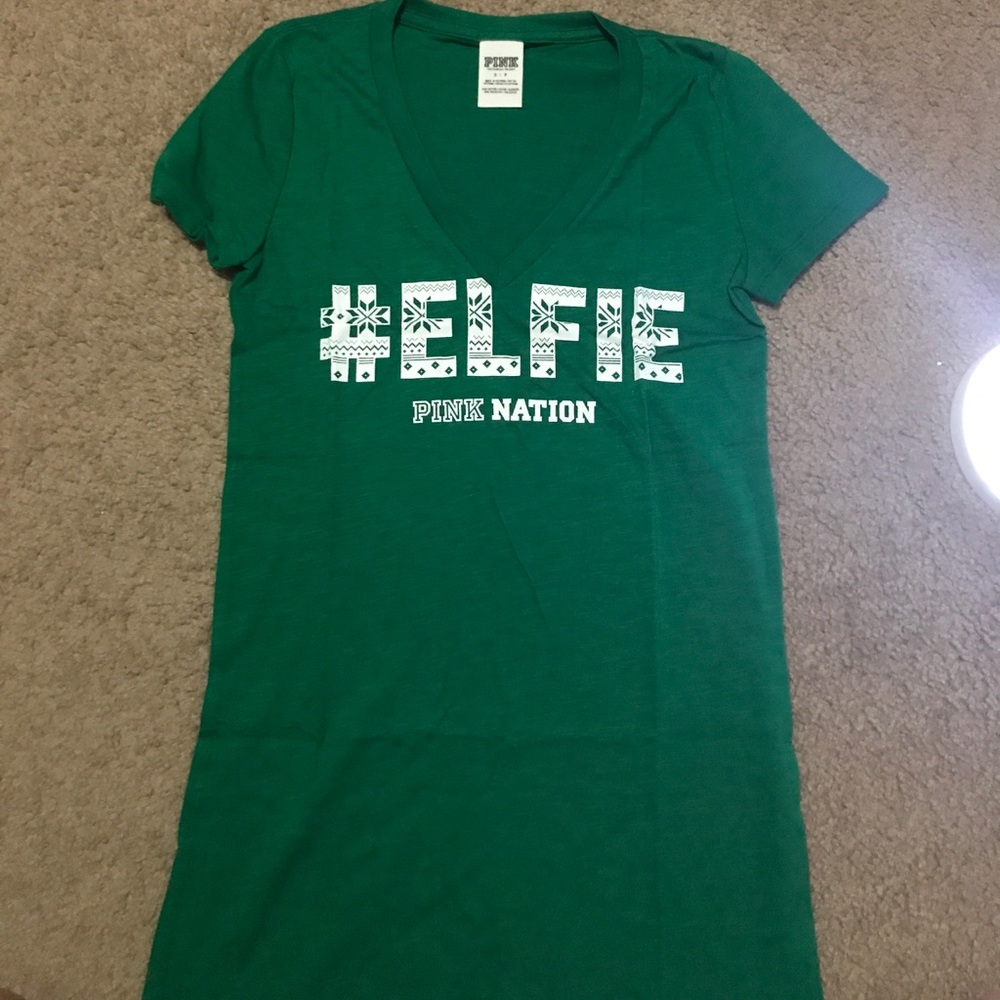 VS PINK ELFIE T-SHIRT