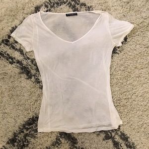 Brandy Melville- plain white tee