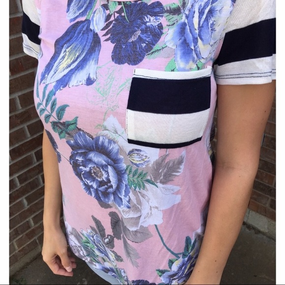 ▫️SOLD OUT▫️🔥CLEAROUT SALE🔥Plus Floral Print Tee - Picture 5 of 8