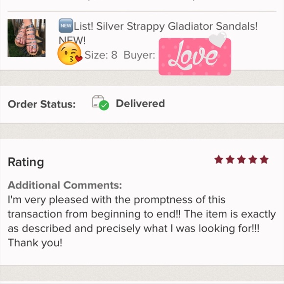 Gold Leather Gladiator Sandals! NEW! - Picture 3 of 8