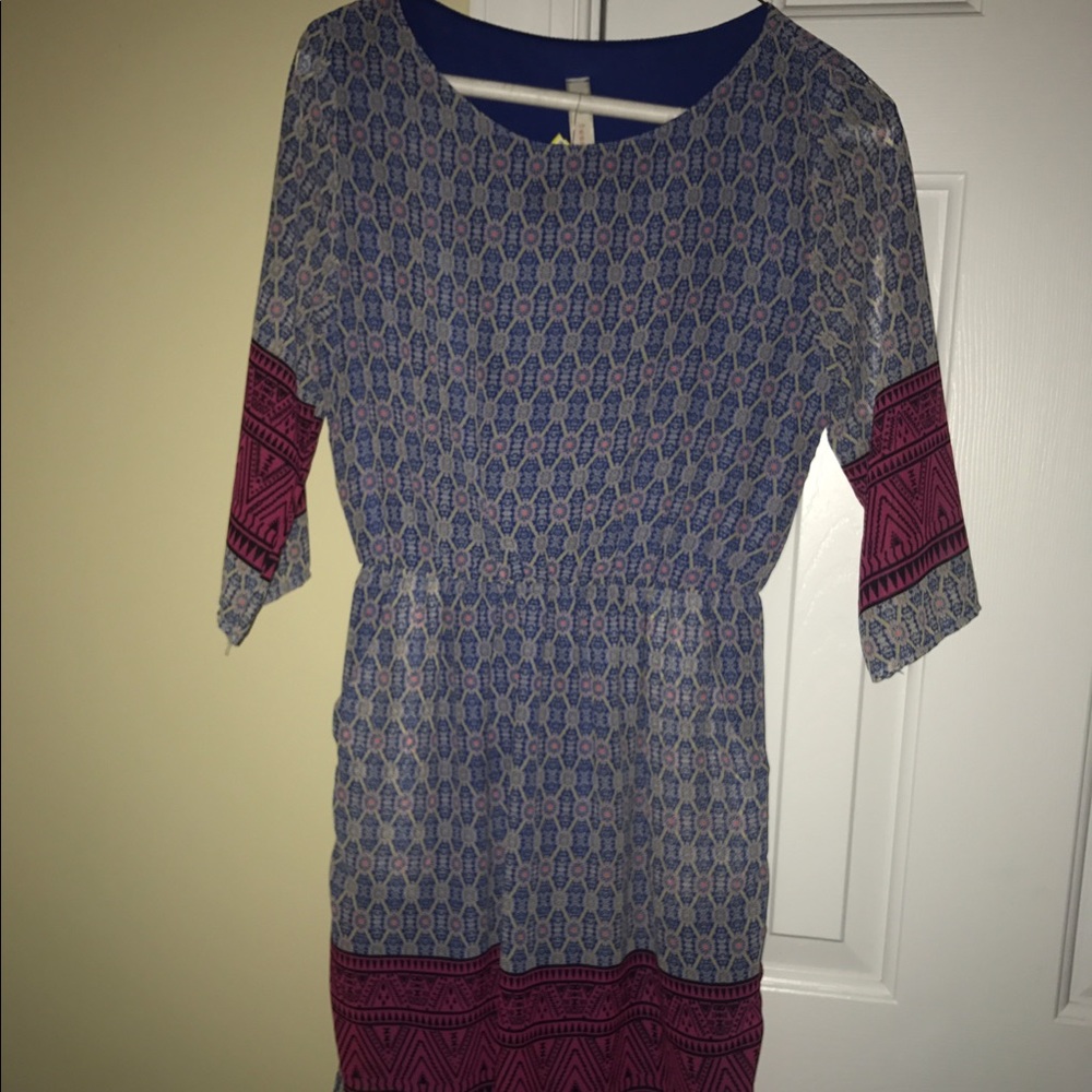 Printed boutique dress