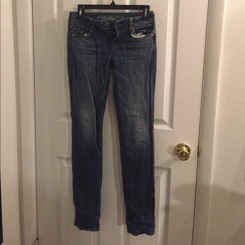 Faded American Eagle jeans