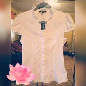 Express white top