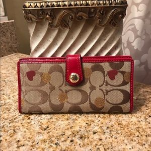 Coach Secret Admirer Signature Wallet