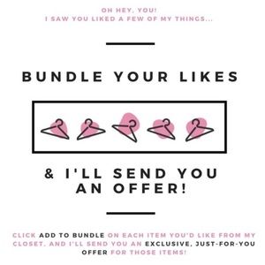 Bundle for a private offer! ❣️