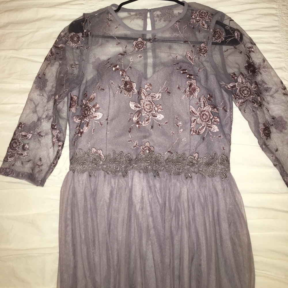 Floral Prom Dress ON HOLD