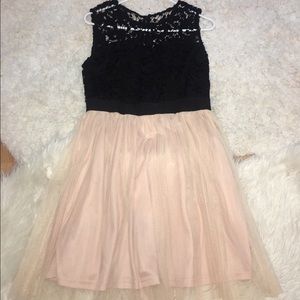 Forever 21 lace top/tulle bottom dress