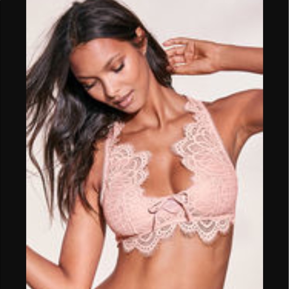 Victoria's Secret The Laced-Up Bralette Size M!