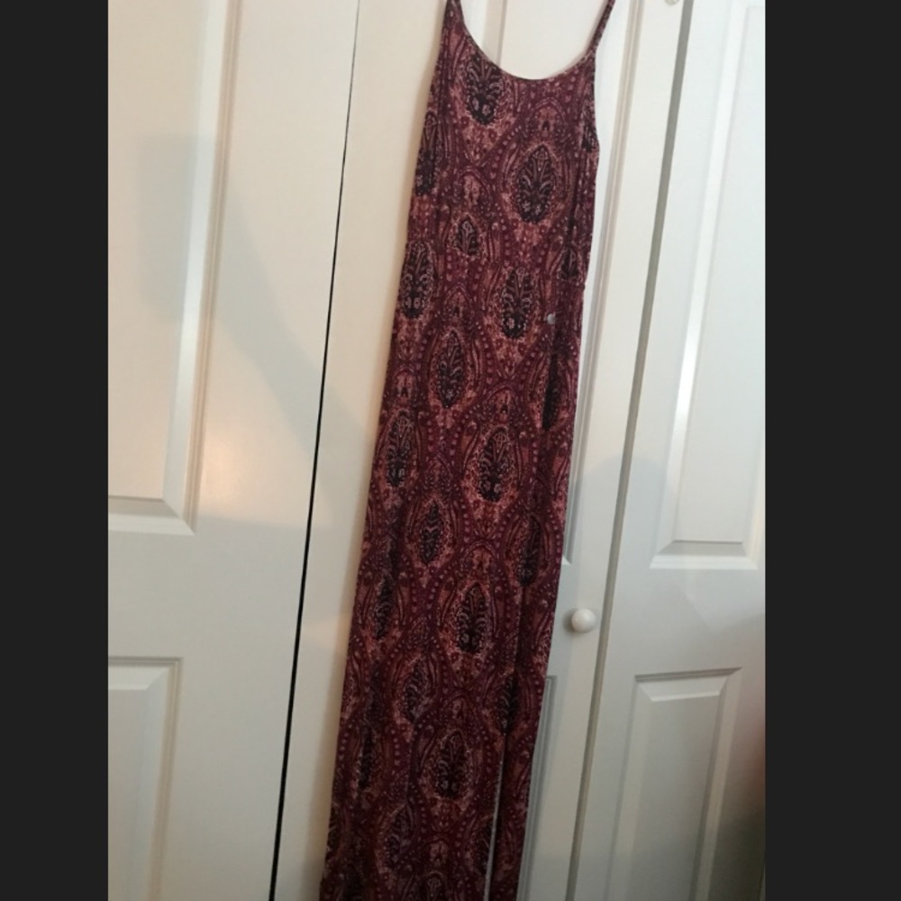 Pattern long dress
