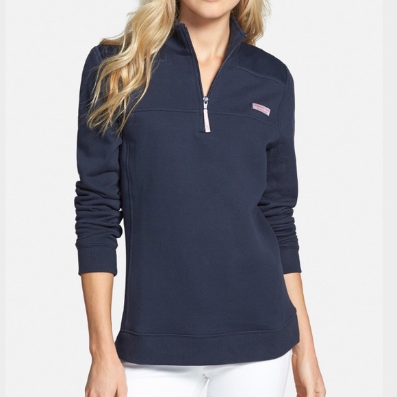 Vineyard Vines Tops - • Vineyard Vines • Navy Pullover  Sweatshirt