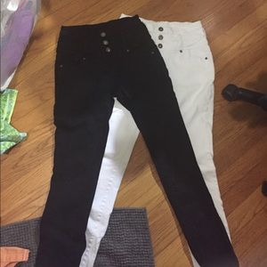 Bebe high waisted jeans