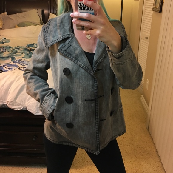 Sperry Jackets & Blazers - Like new Sperry Top-Sider jean peacoat jacket