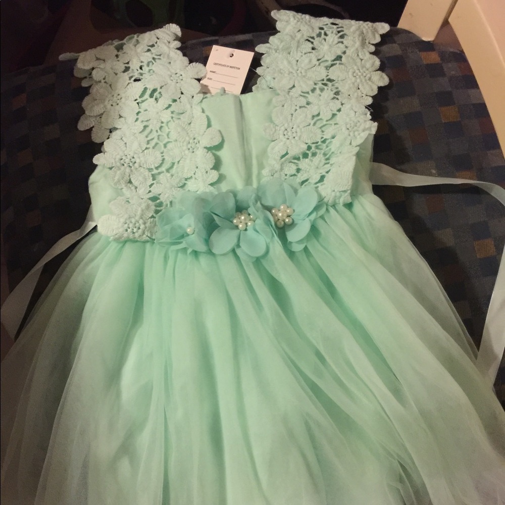 Mint Green dress