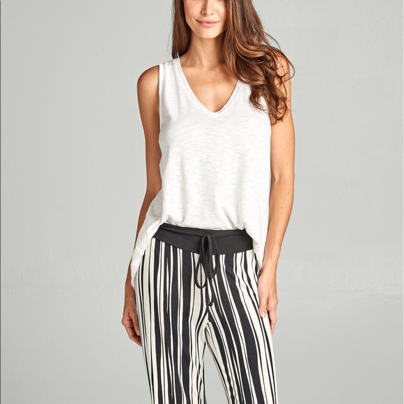 Stripes Lounge Pants MADE IN USA - Picture 3 of 4