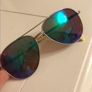 Blue aviators