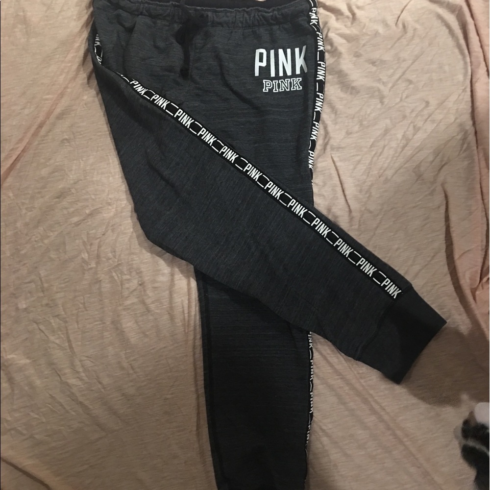Grey Victoria's Secret PINK Sweat Pants