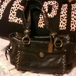 Coach leather bag