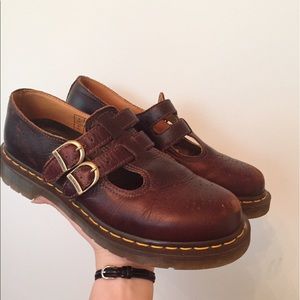 Mary Jane Dr. Martens (brown)