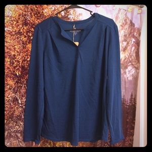 Royal Robbins merino-blend blouse