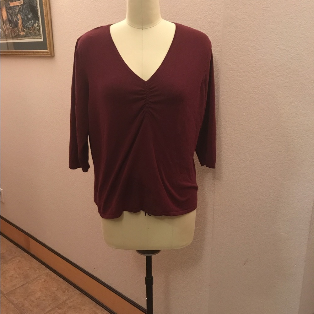 Maroon Top