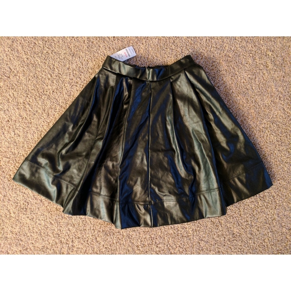 Black BEBE "Pleated Skirt"