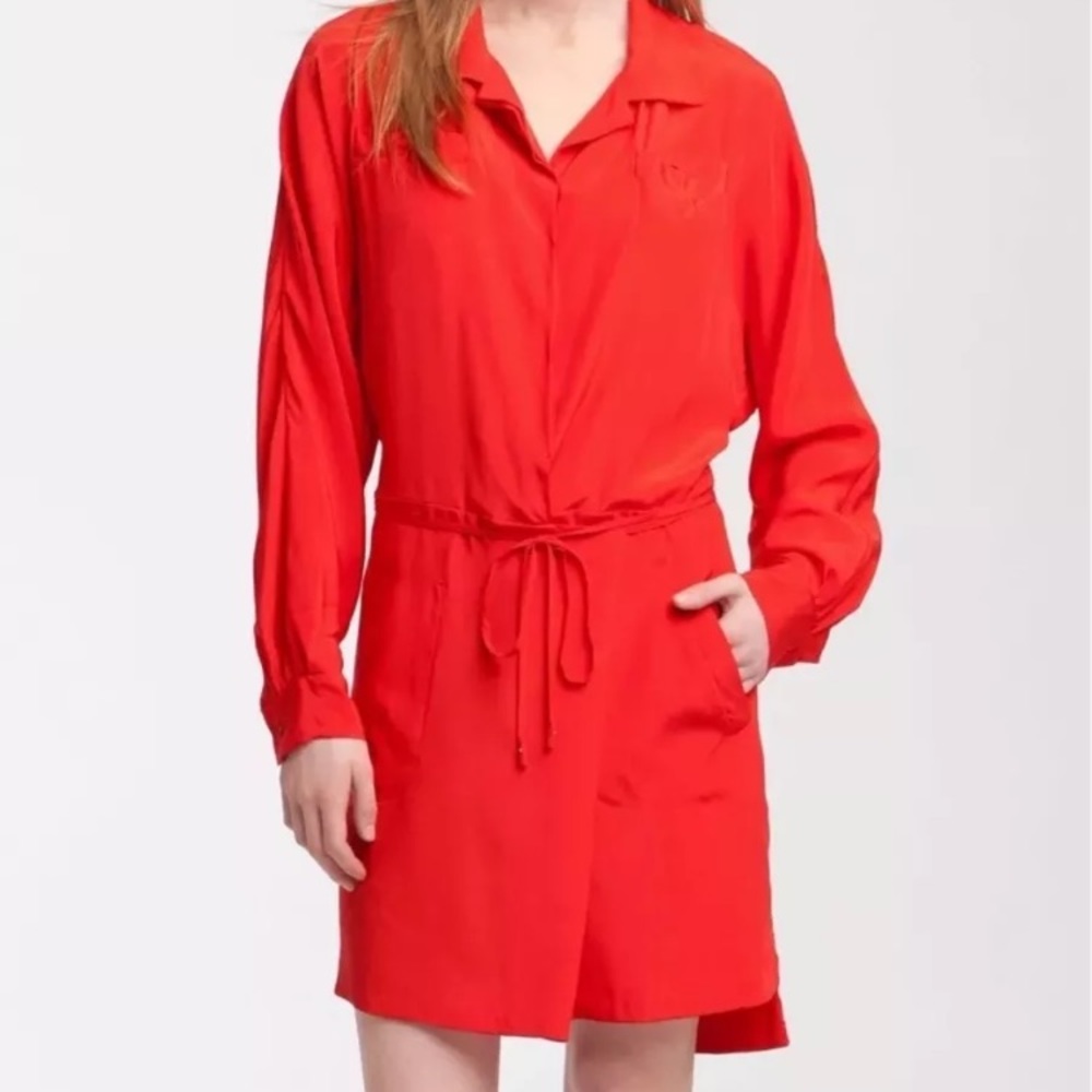 DVF shirt dress